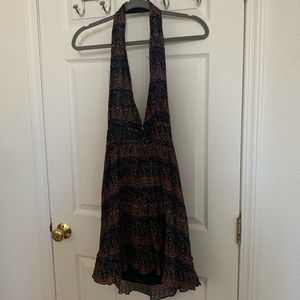 Boho halter top dress